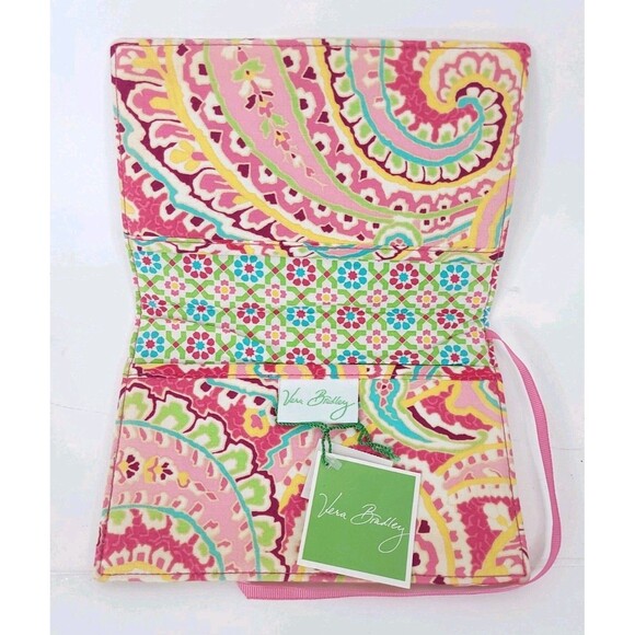 Vera Bradley Paper Back Book Cover Capri Melon Vintage Retired New With Tags - Picture 9 of 9
